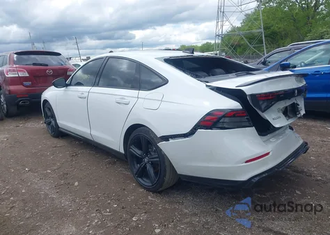 2025 Honda Accord Hybrid Sport-L z USA, uszkodzony, nr VIN 1HGCY2F72SA005527